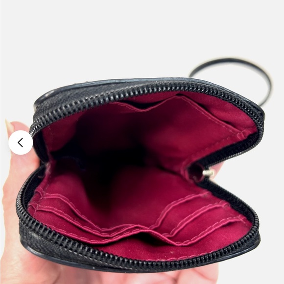 Coach Black Patent Leather Wristlet - Picture 8 of 9